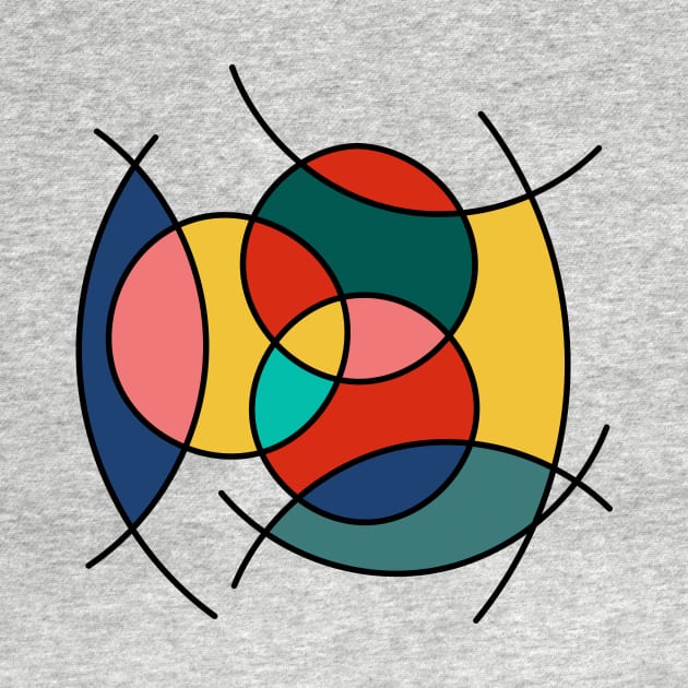 Surreal Shapes (Miro Inspired) by n23tees